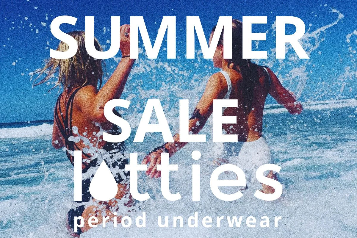 Summer sale bij Lotties Period!