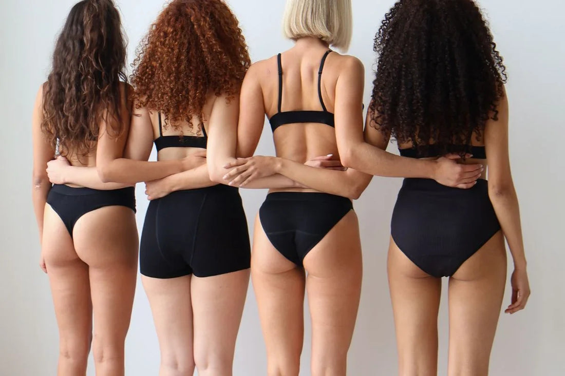 Van reepjes leer tot menstruatie ondergoed: een menstruele tijdreis
