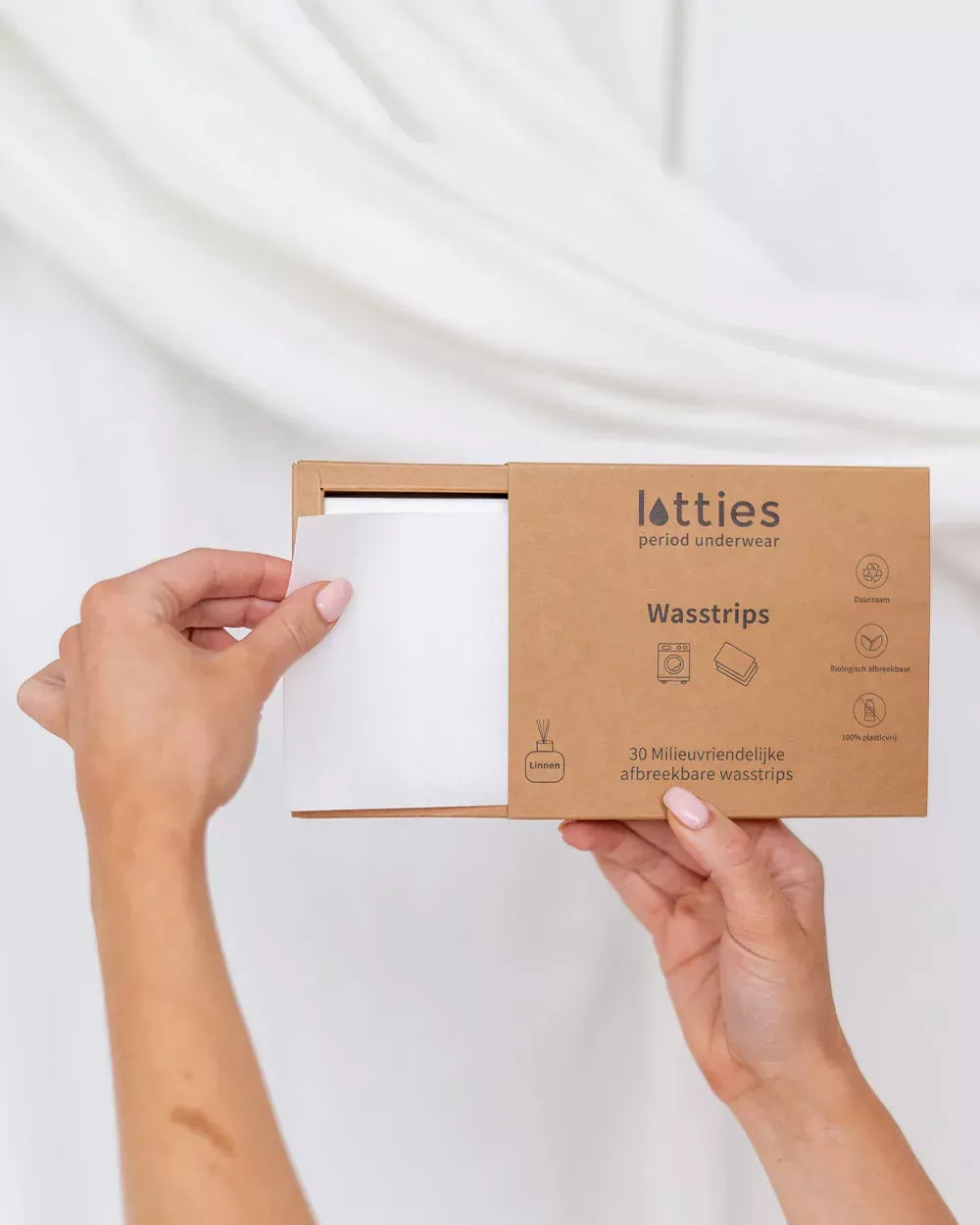 Wasstrips Lotties Period (Wasmiddel) – Milieuvriendelijke Wasoplossing