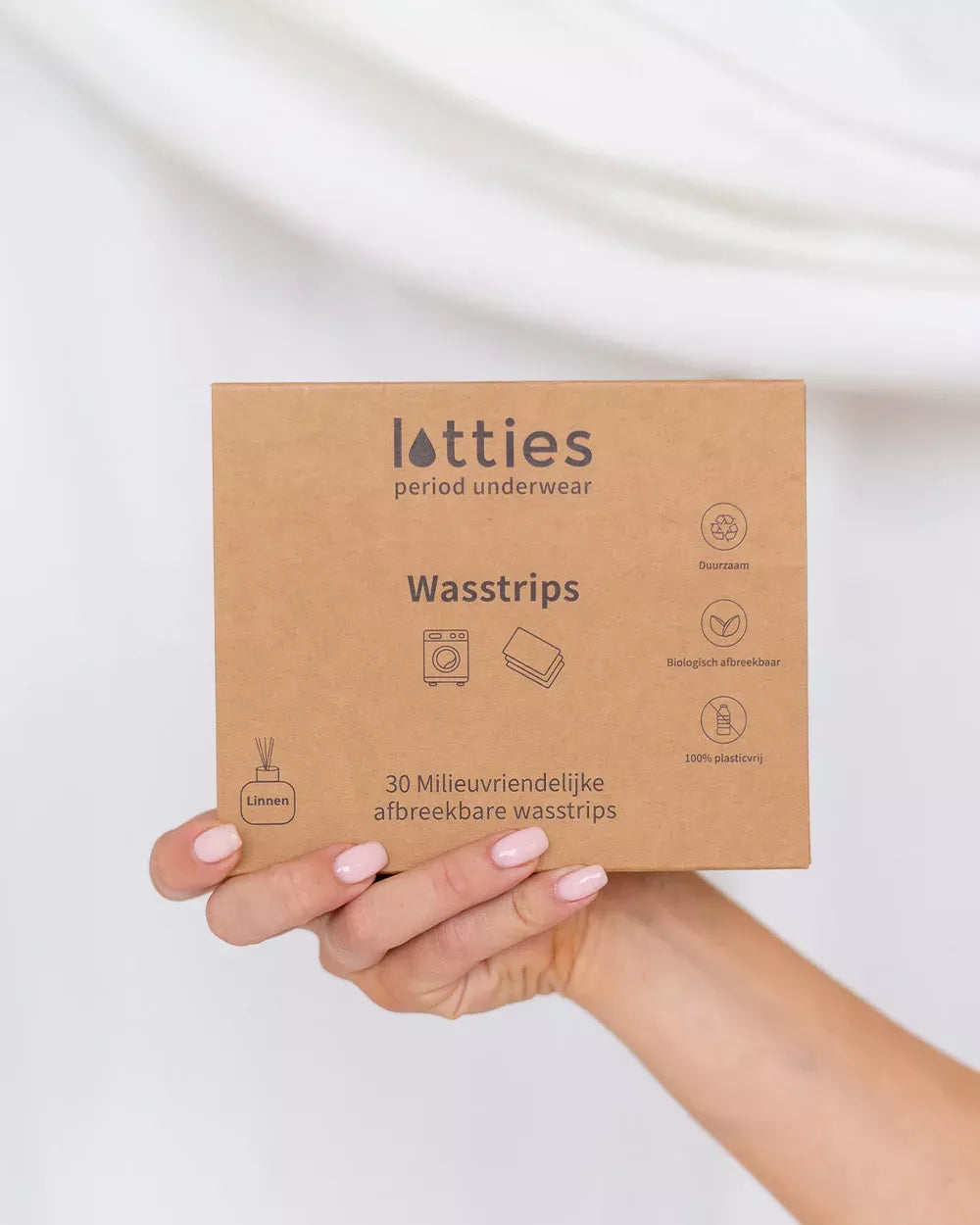 Wasstrips Lotties Period (Wasmiddel) – Milieuvriendelijke Wasoplossing