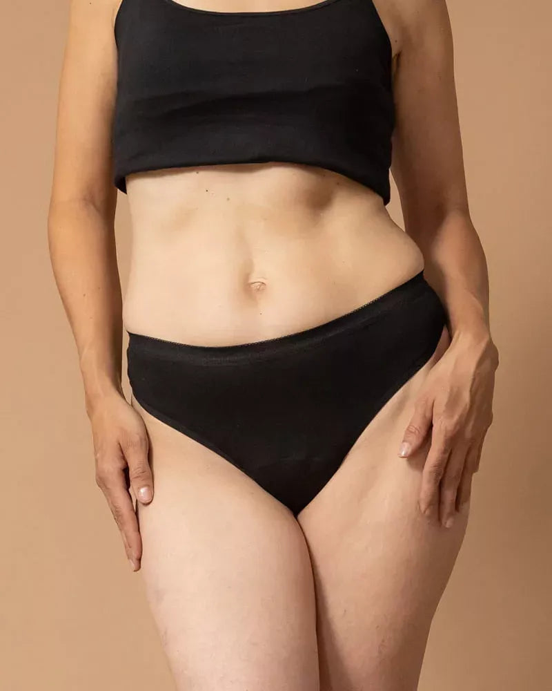 Dames: High-waist string | Lekvrij ondergoed