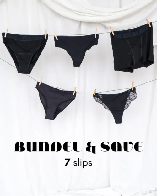 Productbundels 7 stuks menstruatie ondergoed