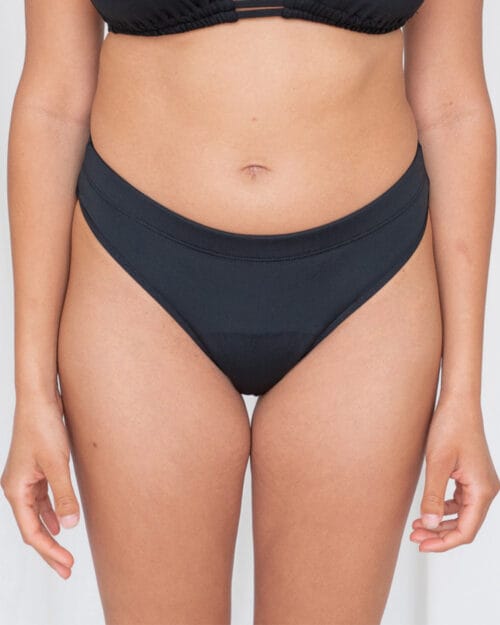Closeup van Bikini Bottom - Menstruatie Zwemkleding